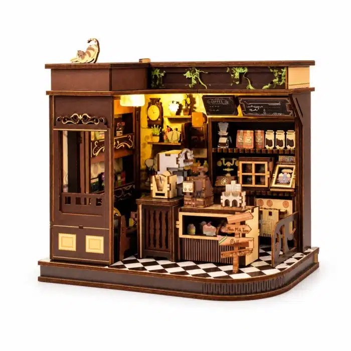 Maquette comptoir de café