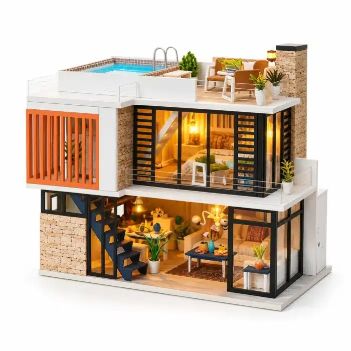 Villa moderne Florence 1:32 - Sans musique